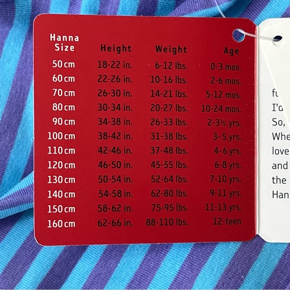 HANNA ANDERSON NWT BLUE PURPLE STRIPED ACTIVE LOUNGE SWEAT PANTS CASUAL 130 7/10 - Picture 4 of 13